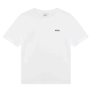 Boss Boys Small Logo T-Shirt / White
